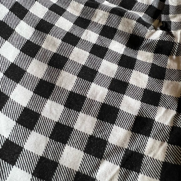 American Apparel - Checkered High-waisted Shorts - Picture 4 of 7